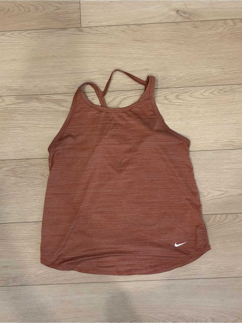 Nike Women’s Rust-Red Racerback Tank Top